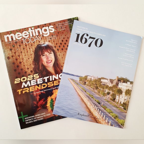 2 Meetings Today Magazines July-August, 2025 - Meetings Trendsetters- Charleston - Picture 1 of 5